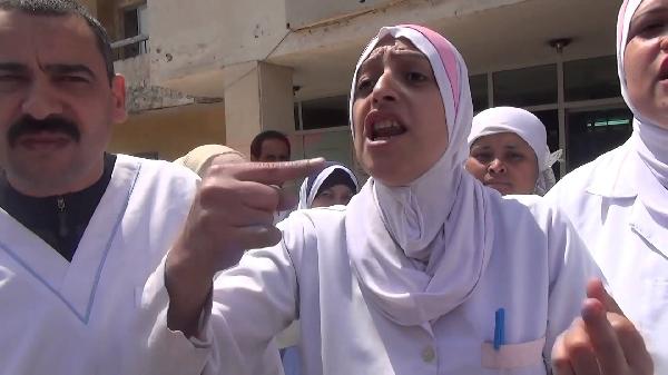 إضراب بمستشفى الصدر للمطالبة برحيل الإدارة وتطبيق الحد الأدنى