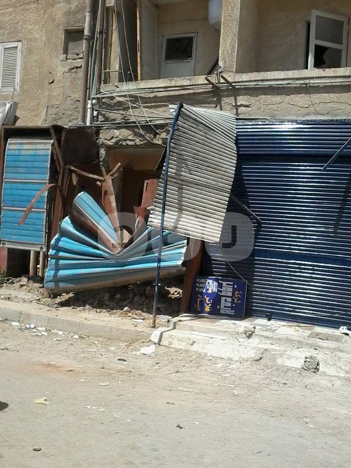 بالصور.. إزالة أكشاك باعة حوش عيسى.. والأهالي: حاميها حراميها