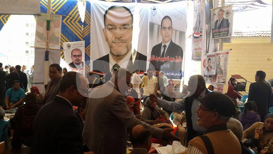 بالصور.. إقبال جيد على انتخابات نقابة المحامين في الإسماعيلية