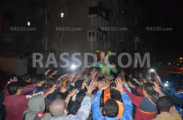 مسيرة ليلية لأولتراس ربعاوي ببورسعيد