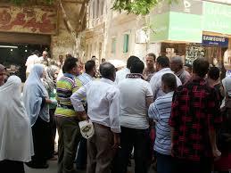 وقفة لعمال شركة النصر أمام مجلس الوزراء