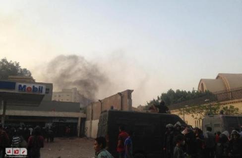 هدوء بالميدان بعد ليلة من الاشتباكات بالكاتدرائية والخصوص