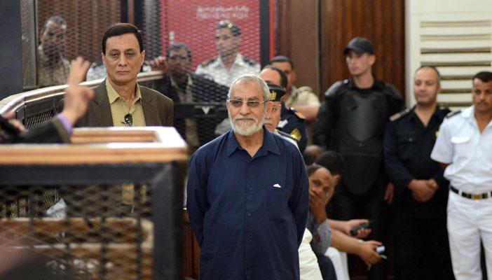 نقل محاكمة مرشد الإخوان إلى معهد أمناء الشرطة