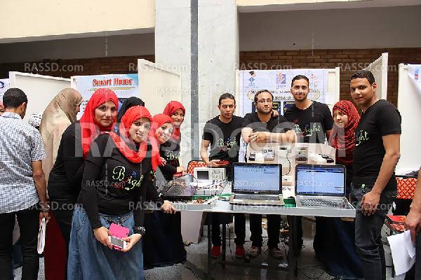 مشروعات تكنولوجية واعدة بيوم الابتكار بهندسة المنيا