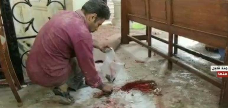 مصدر أمني: عبوة شديدة الانفجار وراء حادث كنيسة مارجرجس بطنطا