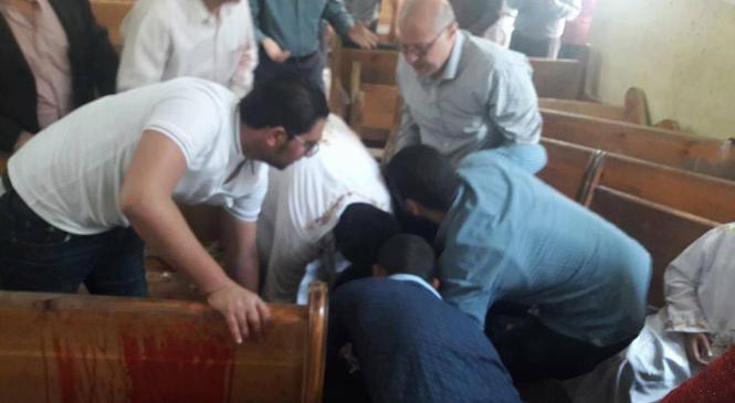 10 آلاف جنيه لأسرة كل متوفي في حادث كنيسة مارجرجس