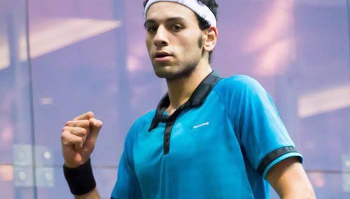 الشوربجي يصعد لنهائي الجونة للإسكواش بعد انسحاب منافسه