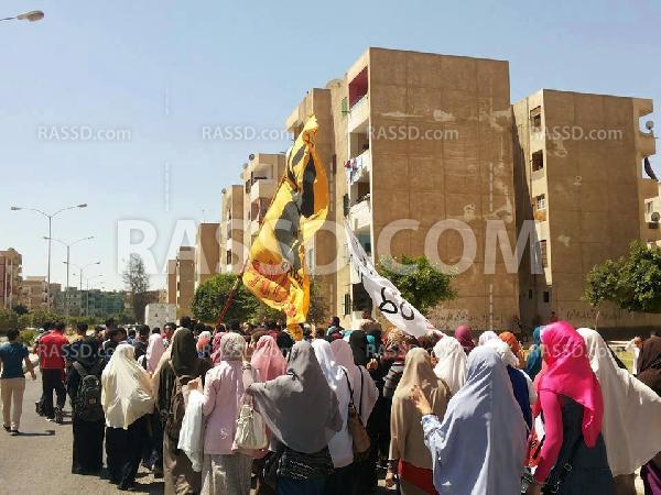 14 فاعلية لطلاب ضد الانقلاب بجامعة المنوفية