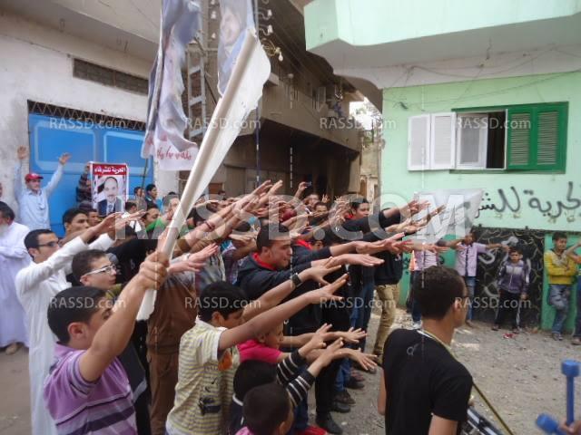 وقفة لـ”شباب ضد الانقلاب” بالإبراهيمية للإفراج عن المعتقلين