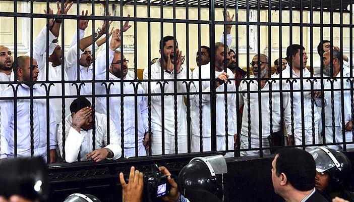 رابطة معتقلي الصحافة: أحكام غرفة عمليات رابعة انتكاسة قضائية