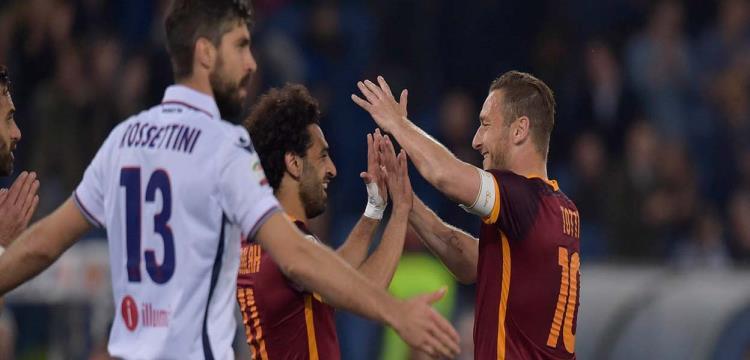 بالفيديو.. صلاح يفتتح تسجيل روما بعد صيام عن التهديف