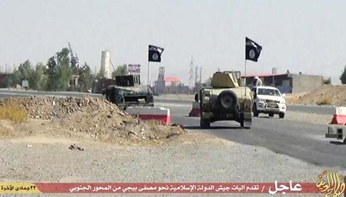 بالفيديو.. داعش يقتحم أكبر مصافي النفط بالعراق