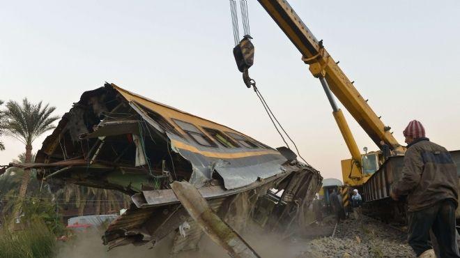 تأجيل محاكمة المتهمين في حادث قطار البدرشين لـ 27 أبريل