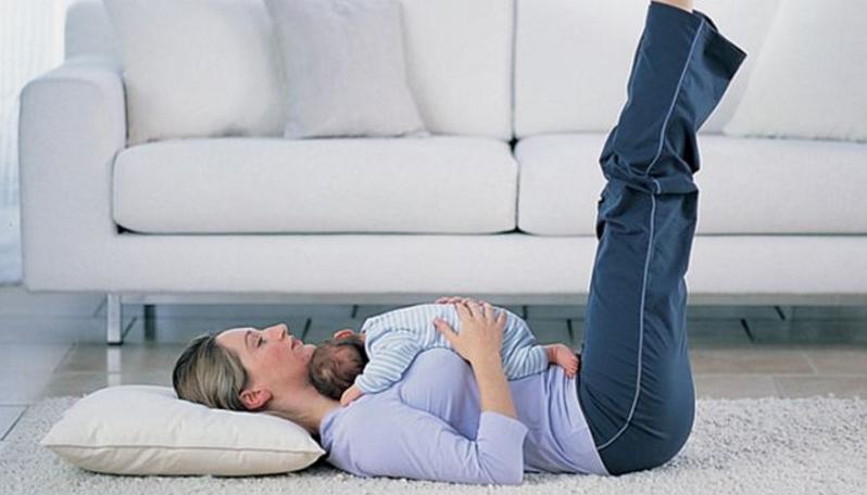 6 تمارين يمكنكِ القيام بها بعد الولادة القيصرية