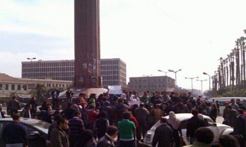 اشتباكات بين طلاب جامعة عين شمس وعدد من البلطجية