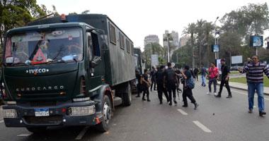 تعزيزات لأمن الانقلاب تصل ميدان النهضة