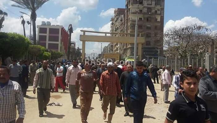 بالفيديو.. اللقطات الأولى لضحايا انفجار كفر الشيخ