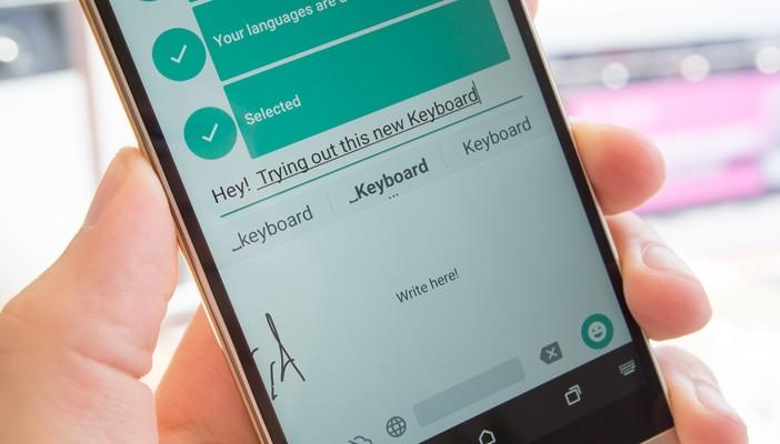 “جوجل” تطرح لوحة مفاتيح جديدة للكتابة بخط اليدعلى أجهزة أندرويد