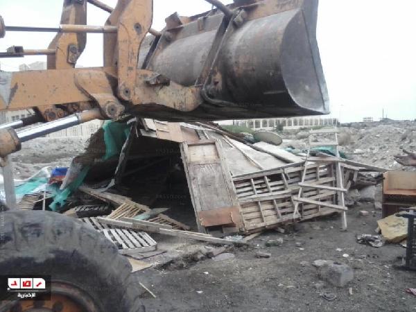 بالصور..الجيش و الشرطة ببورسعيد يزيلون التعديات