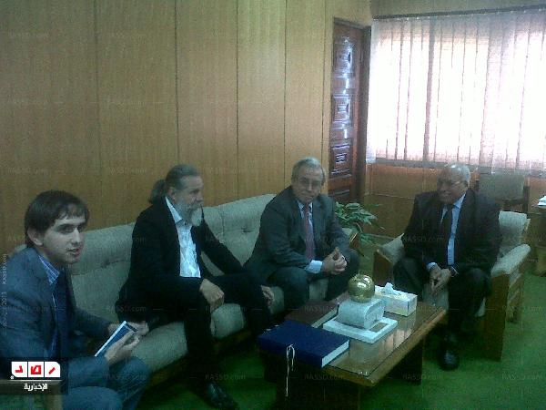 محافظ الإسكندرية يستقبل قنصل عام أسبانيا ووفد روسي