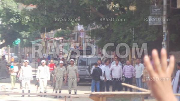 اعتقال 4 من رافضي الانقلاب بعد مسيرة حاشدة بديرمواس