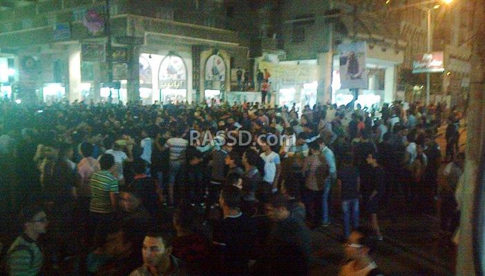 مظاهرة حاشدة ببورسعيد لتنديد بحكم مذبحة الاستاد