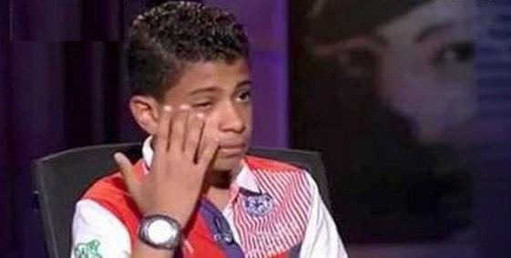 طفل «حلاوة روح» باكيا: بابا شاف الفيلم ولم يضايقه