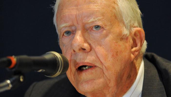 رئيس إسرائيل يعلن مقاطعة زيارة جيمي كارتر