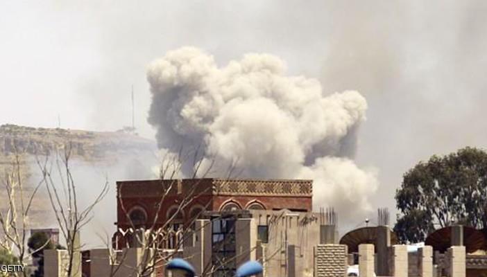 عاصفة الحزم تقصف مواقع للحوثيين في صنعاء وصعدة