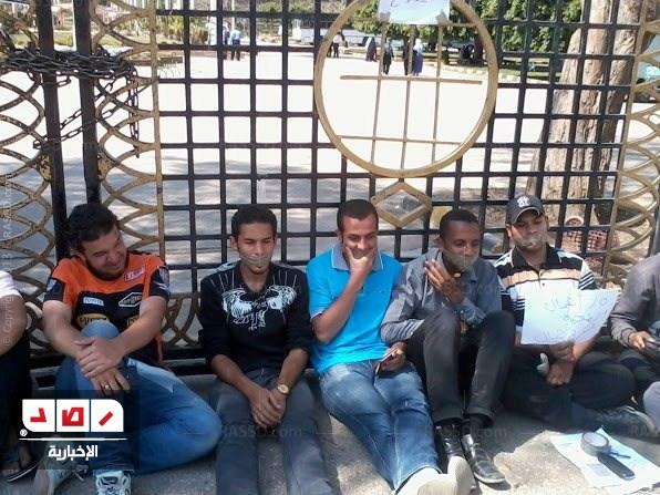 لليوم الخامس.. طلاب زراعة يعتصمون بسبب حادث التدريب العملي