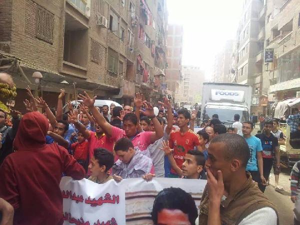 مسيرة فى “الخصوص” بالقليوبية تنديدا بالانقلاب الدموى