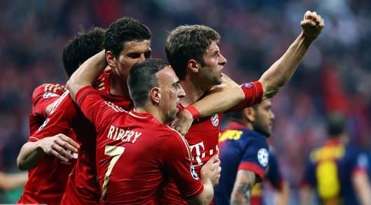 بالفيديو ..صفعة الأهداف الرباعية لبرشلونة من بايرن