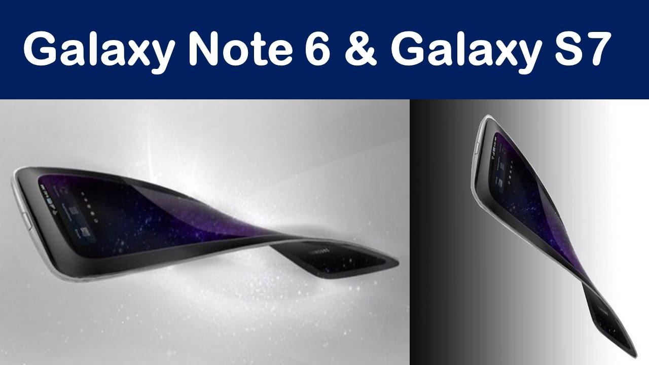 سامسونج تعتزم إطلاق هاتف جالاكسي نوت 6 بشاشة منحنية