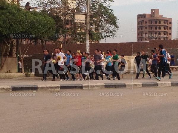 “ماراثون” لـ”شباب ضد الانقلاب” يندد بالانقلاب العسكري بالفيوم