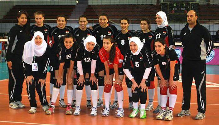 منتخب سيدات الطائرة يتأهل لدورة الألعاب الأفريقية