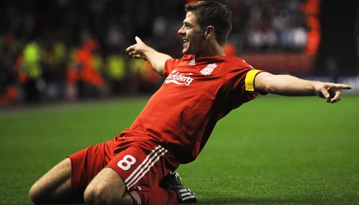 جيرارد يحتفل بمباراته الـ500 في الدوري الإنجليزي