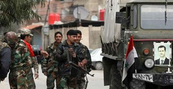 قوات النظام تستعيد منطقة حيوية قرب دمشق