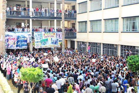 اليوم..أولى جلسات محاكمة 17 من طلاب جامعة ‫المنصورة‬