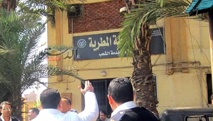 مصدر أمني ينفي إحراق قسم المطرية