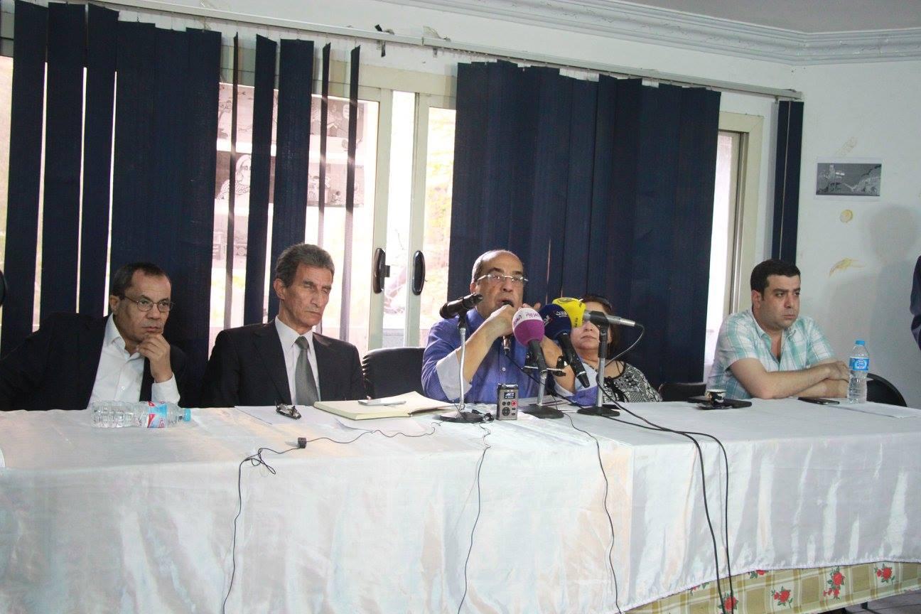 بالصور.. جورج إسحق: اقتحام مقر حزب الكرامة خرق للدستور