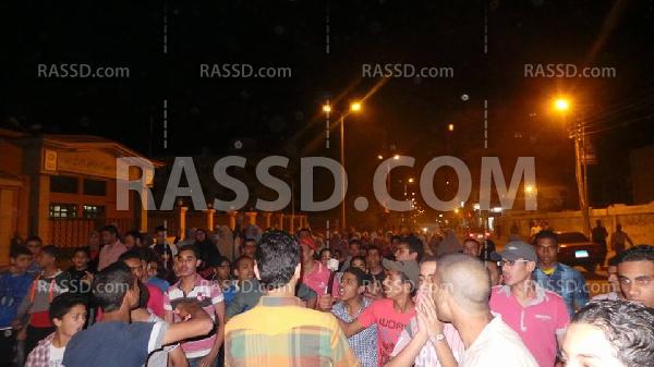 مسيرة ليلية رافضة للانقلاب العسكري بالبحيرة