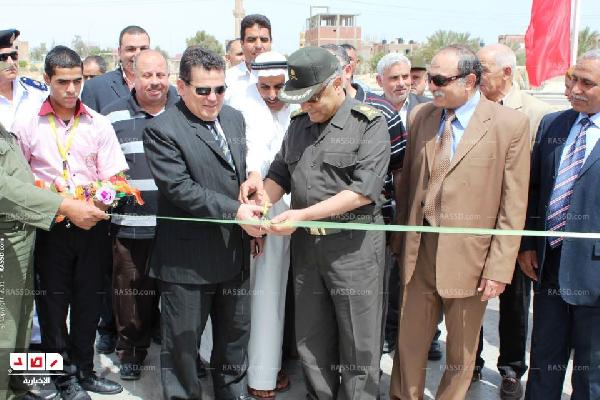 بالصور..الجيش يفتتح محطة بئر العبد بشمال سيناء