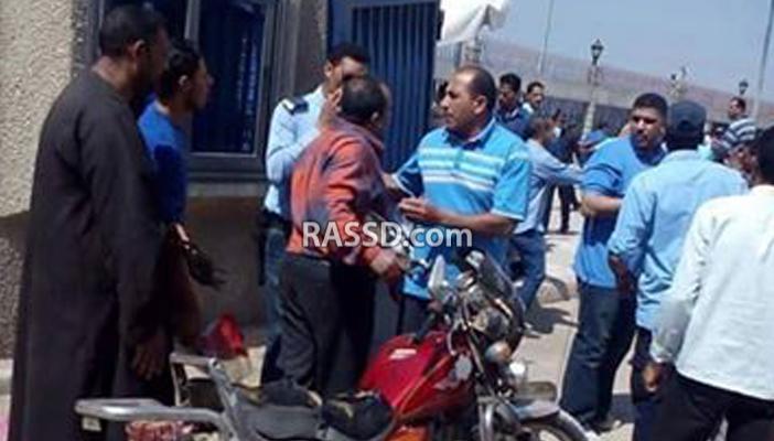 اشتباكات عنيفة بين “فالكون” والأمن الإداري بجامعة دمنهور