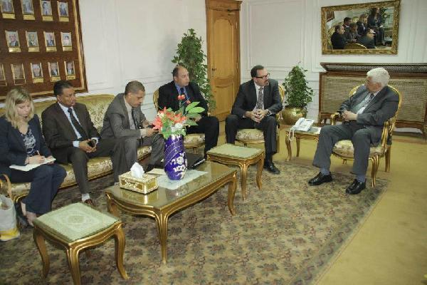 كشك يستقبل وفد أمريكي لتعزيز التعاون الاقتصادي والزراعي