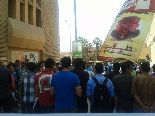 فعالية بهندسة المنوفية بعنوان “عودة الطلاب المفصولين”