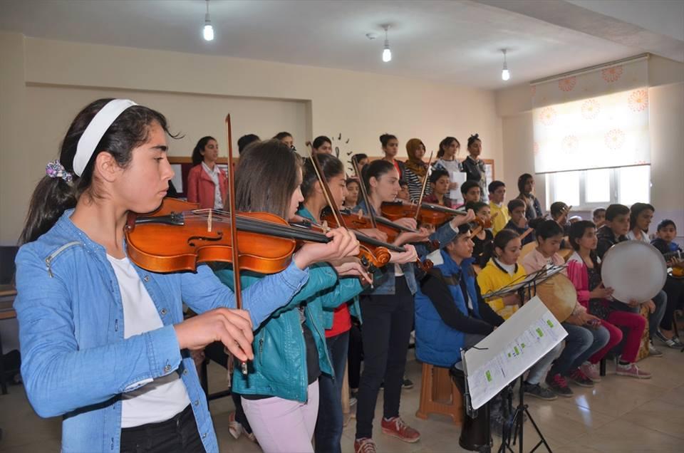 تلاميذ الريف التركي.. من العزف على “الغالون” إلى مهرجان دولي