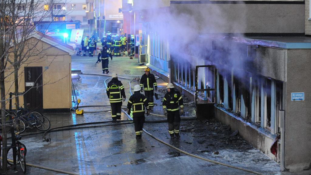 إضرام النيران في قاعة صلاة للمسلمين بجزيرة كورسيكا الفرنسية