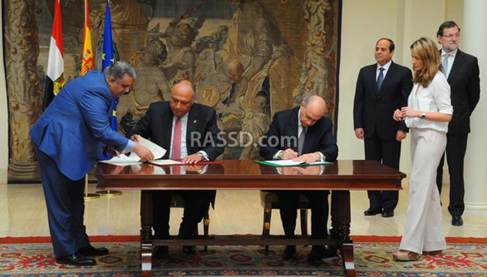 توقيع اتفاقية تعاون أمني و3 مذكرات تفاهم بين مصر وإسبانيا