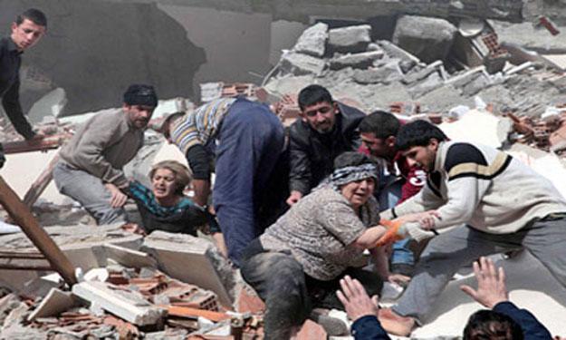 زلزال  بمقياس 5.7 بمقياس ريختر يهز مدن باكستان