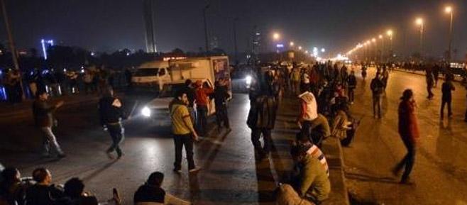 عودة حركة المرور لطبيعتها أعلى كوبري 6 أكتوبر